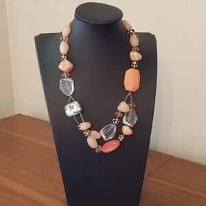 Elegant Multi-Color Beaded Necklace